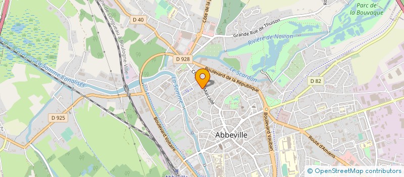 localisation de l'entreprise PAGES.ASS.FR à ABBEVILLE