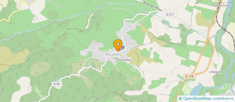 localisation de l'entreprise PAGES & CO  ROULLENS