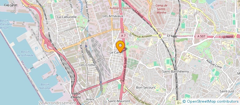 localisation de l'entreprise PAGES DE LEGENDE  MARSEILLE