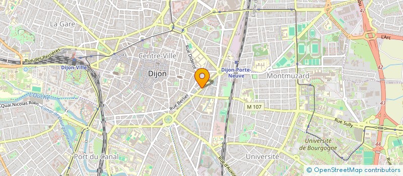 localisation de l'entreprise PAGES & IMAGES à DIJON