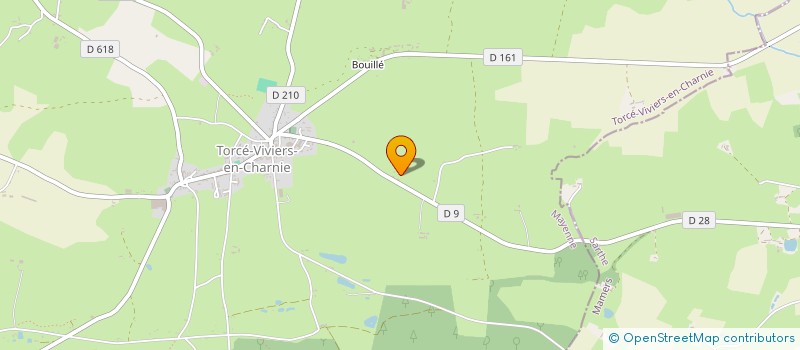 localisation de l'entreprise PAGES INDUSTRIE à TORCE-VIVIERS-EN-CHARNIE