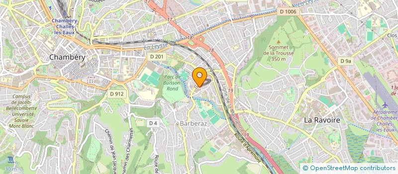 localisation de l'entreprise PAGES PICOT ARCHITECTES à BARBERAZ