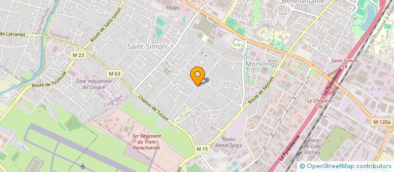 localisation de l'entreprise PAGES R / S / C / S à TOULOUSE