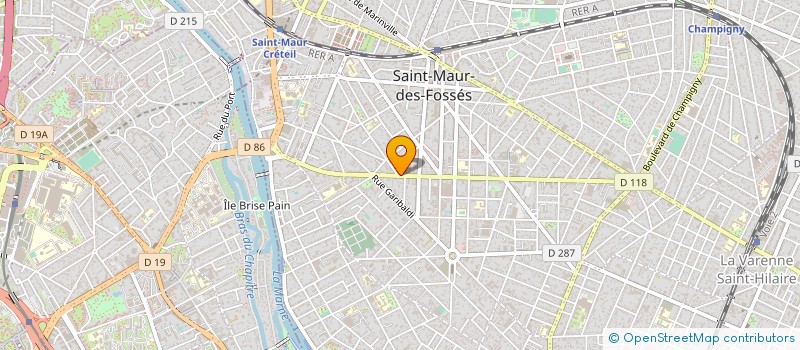 localisation de l'entreprise PAGES RENEE -GENEST JACQUES à SAINT-MAUR-DES-FOSSES