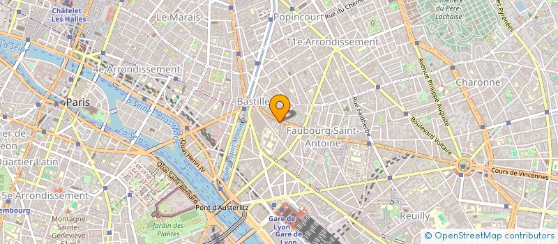 localisation de l'entreprise PAGESTI  PARIS 12