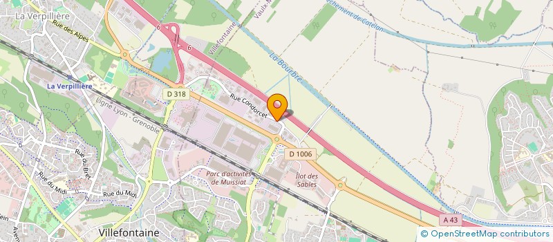 localisation de l'entreprise PAGET FRANCE à VAULX-MILIEU
