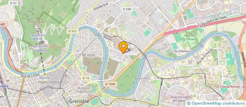 localisation de l'entreprise PAGEX  LA TRONCHE