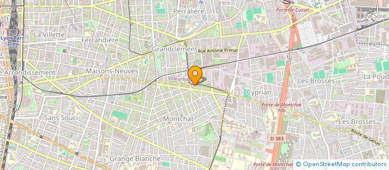 localisation de l'entreprise PAGIL à LYON