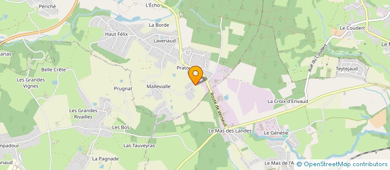 localisation de l'entreprise PAGIMA  VERNEUIL-SUR-VIENNE