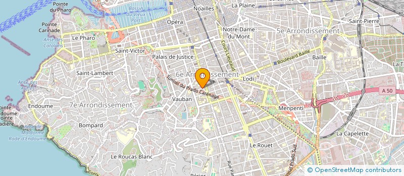 localisation de l'entreprise PAGIMAGE  MARSEILLE