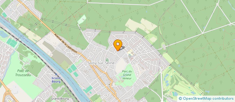 localisation de l'entreprise PAGIMMO à SOISY-SUR-SEINE