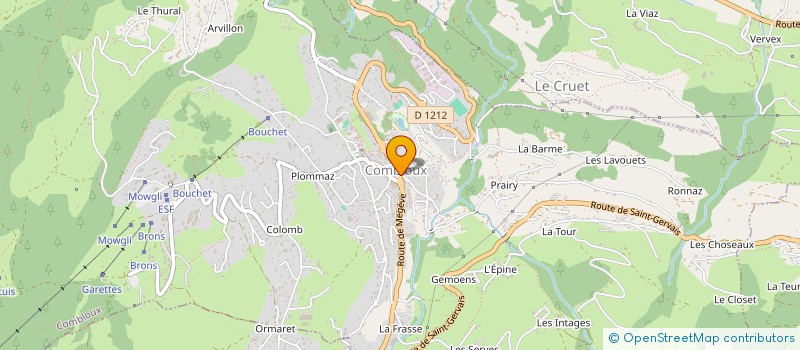 localisation de l'entreprise PAGLIA  COMBLOUX