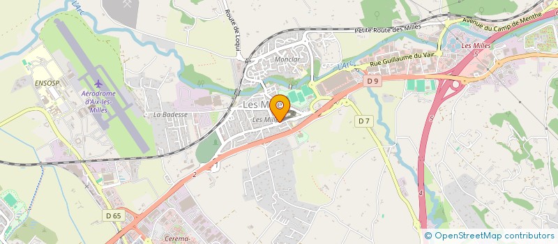 localisation de l'entreprise PAGMA à AIX-EN-PROVENCE