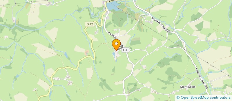 localisation de l'entreprise PAGNIER CONTOUX  GRURY