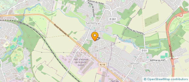 localisation de l'entreprise PAGNON LE VENTOUX  SANTENY