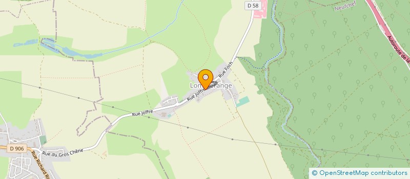 localisation de l'entreprise PAGNONCELLI ET FILS  LOMMERANGE