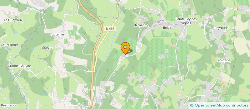 localisation de l'entreprise PAGNOUX à BERGERAC