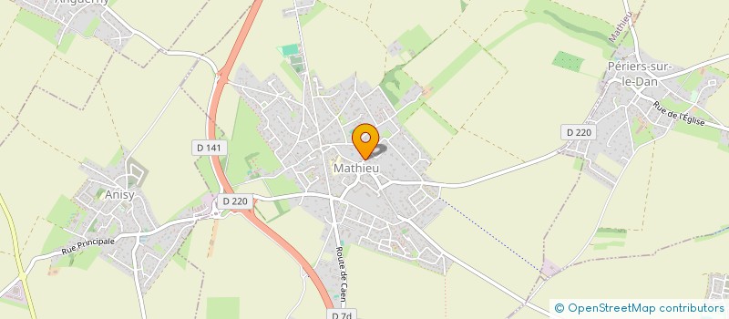 localisation de l'entreprise PAGO CAEN  MATHIEU