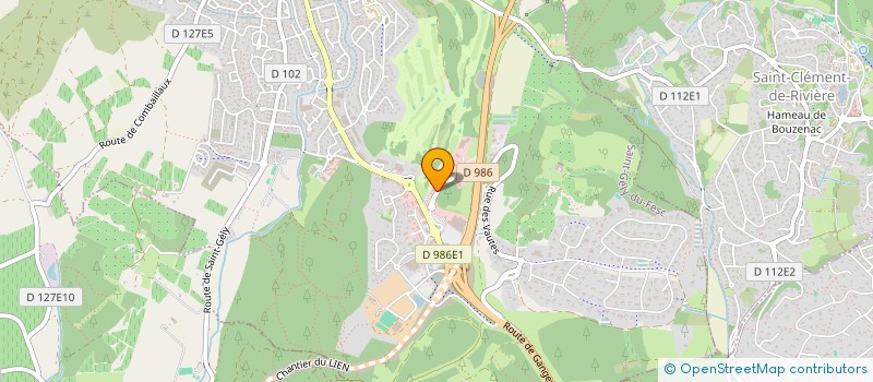 localisation de l'entreprise PAGODE  VAILHAUQUES