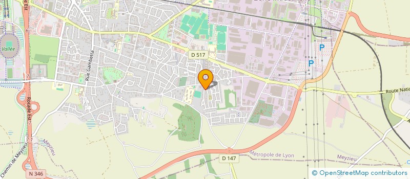 localisation de l'entreprise PAGONAKISM  MEYZIEU