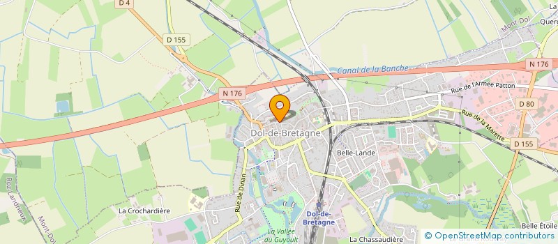 localisation de l'entreprise PAGUS-DOLENSIS  DOL-DE-BRETAGNE