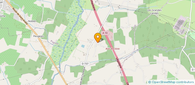 localisation de l'entreprise PAGY SPORTS  CEZAC