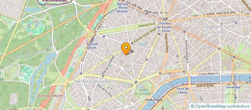 localisation de l'entreprise PAH1  PARIS