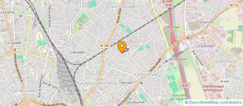 localisation de l'entreprise PAHIM CONSULTING  TOULOUSE