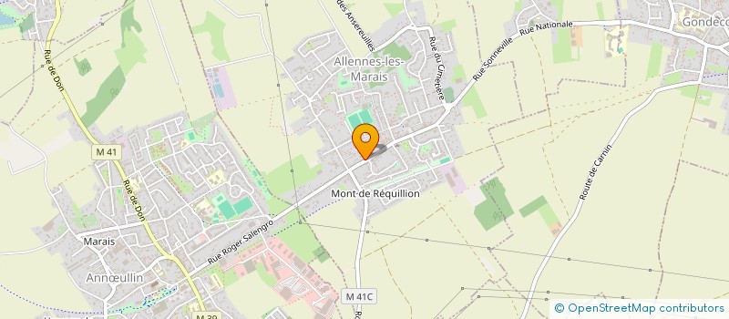 localisation de l'entreprise PAHRMACIE D'ALLENNES  ALLENNES-LES-MARAIS