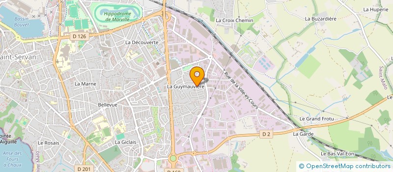 localisation de l'entreprise PAHUCAER 50  SAINT-MALO