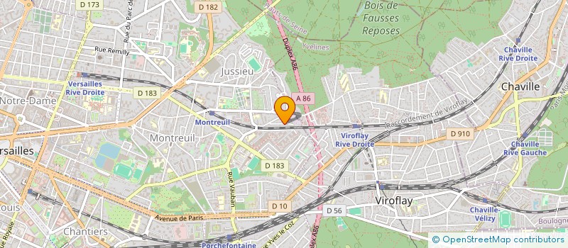localisation de l'entreprise PAI REAL ESTATE à VERSAILLES