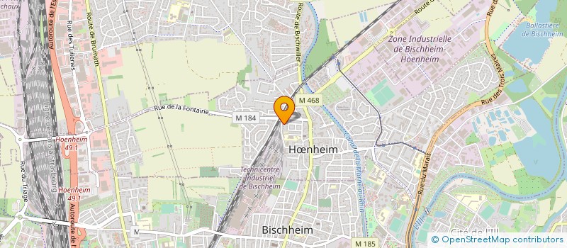 localisation de l'entreprise PAIDOS  HNHEIM