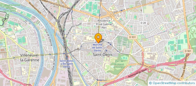 localisation de l'entreprise PAIDOURCE à SAINT-DENIS