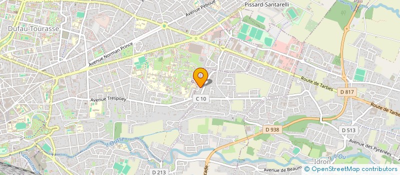 localisation de l'entreprise PAIE-FAC RH  IDRON