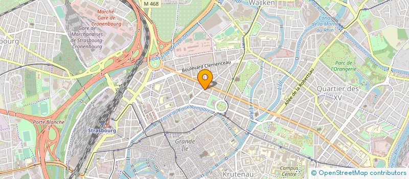 localisation de l'entreprise PAIE TA FACTURE à STRASBOURG