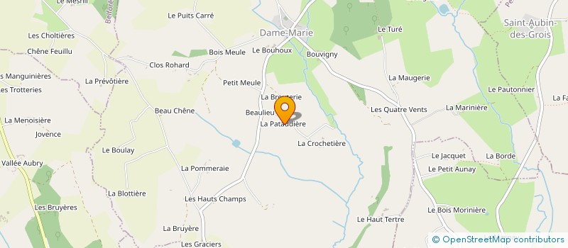 localisation de l'entreprise PAIES PRESTATIONS à DAME-MARIE