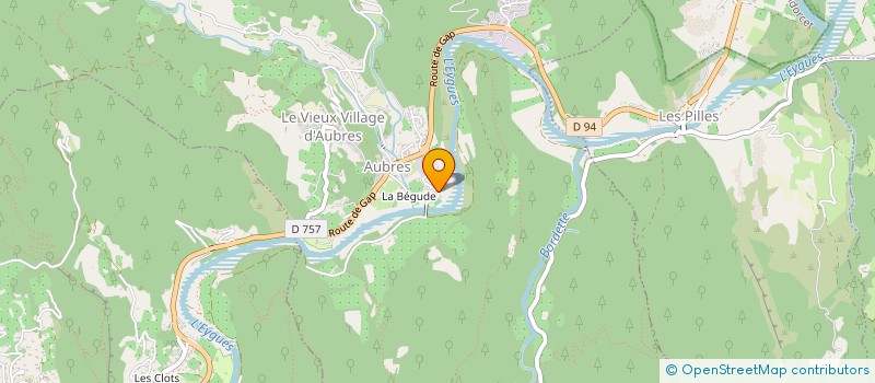 localisation de l'entreprise PAIHIA  AUBRES