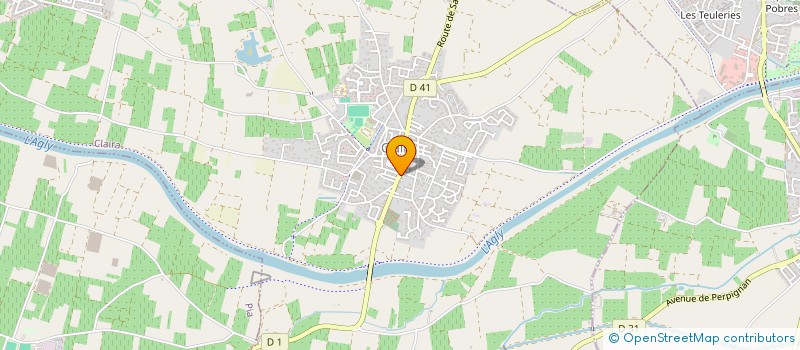 localisation de l'entreprise PAILL  CLAIRA