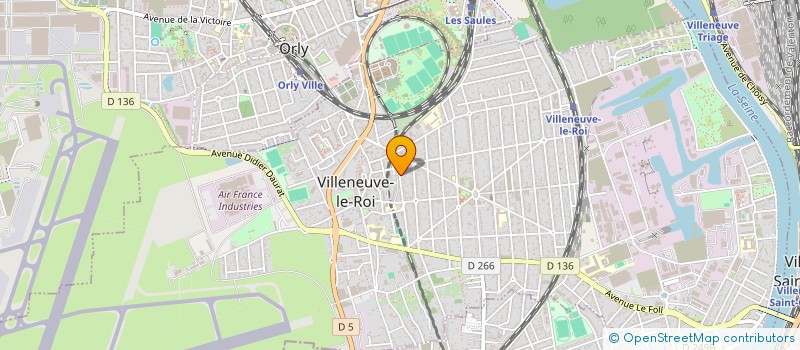 localisation de l'entreprise PAILL'DECO à VILLENEUVE-LE-ROI
