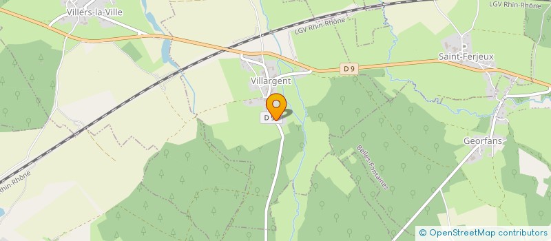 localisation de l'entreprise PAILLARD  VILLARGENT