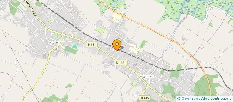 localisation de l'entreprise PAILLE M. à ARVERT