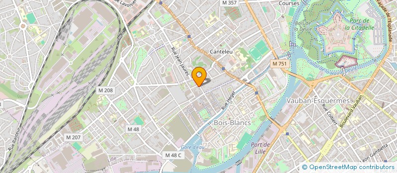 localisation de l'entreprise PAILLE PARTNERS à LILLE