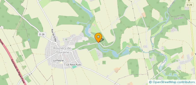 localisation de l'entreprise PAILLER & CO  SAINT-AVERTIN