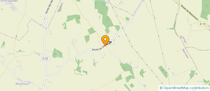 localisation de l'entreprise PAILLETEE  MONTAUT