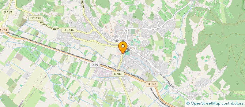 localisation de l'entreprise PAILLETTES  LOURMARIN