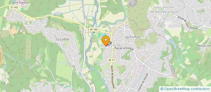 localisation de l'entreprise PAILLETTES EN FETE à PRADES-LE-LEZ