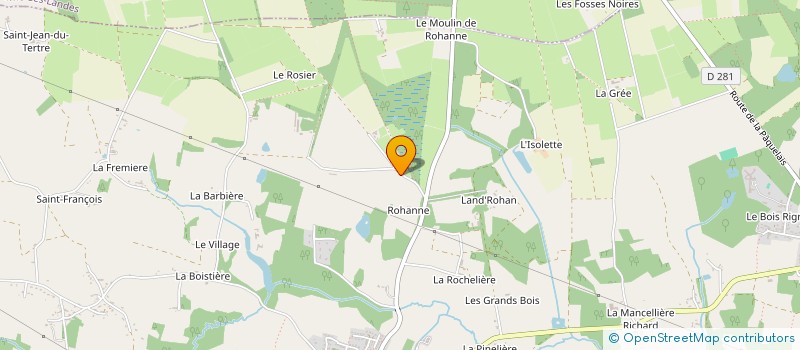 localisation de l'entreprise PAILLETTES ET ROUFLAQUETTES à VIGNEUX-DE-BRETAGNE