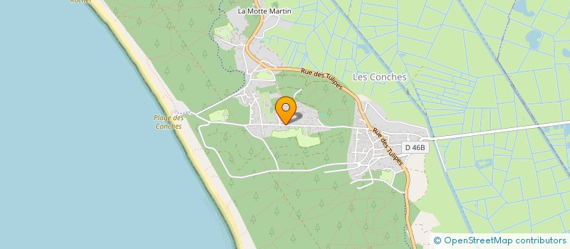 localisation de l'entreprise PAILLIER INDIVISION  LONGEVILLE-SUR-MER