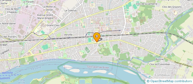 localisation de l'entreprise PAILLOUX & FRATESCHI ALVES à SAINT-JEAN-DE-BRAYE