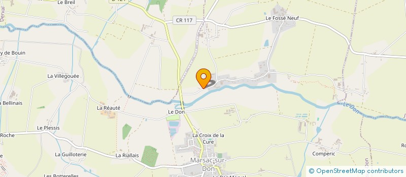 localisation de l'entreprise PAILLUSSON à MARSAC-SUR-DON
